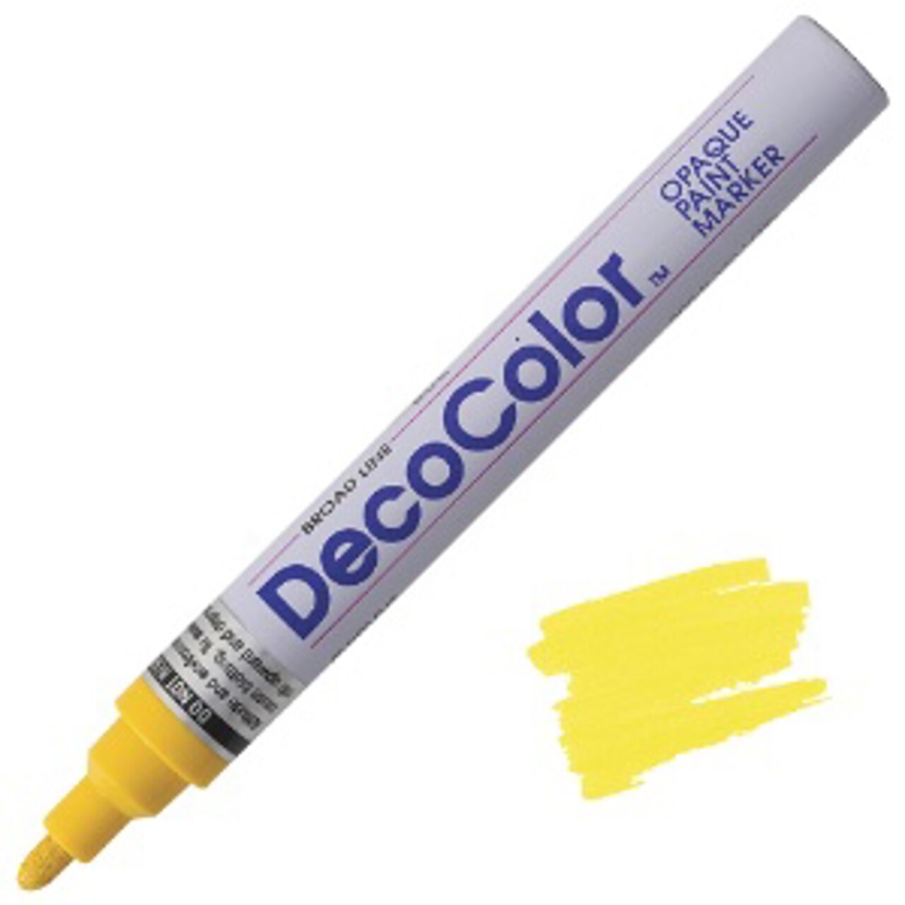 Deco Opaque Paint Markers – Broad Line Assorted Colors (Metallic & Bright Options)